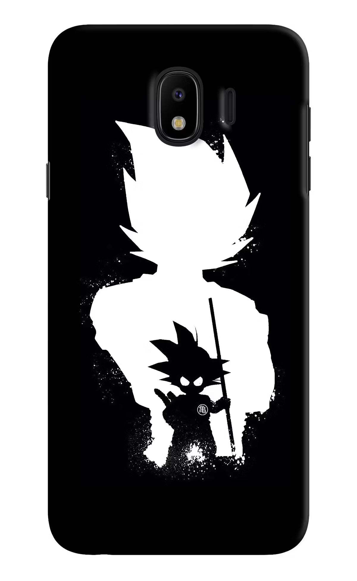 Goku Shadow Samsung J4 Hard Case Back Cover by Casekaro