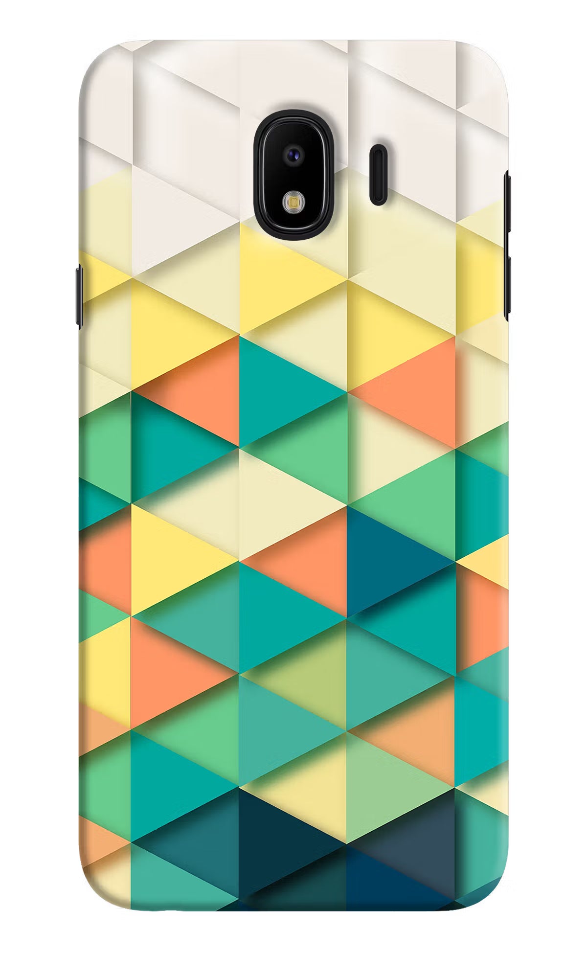 Abstract Samsung J4 Hard Case Back Cover by Casekaro
