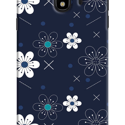 Flowers Samsung J4 Hard Case Back Cover by Casekaro