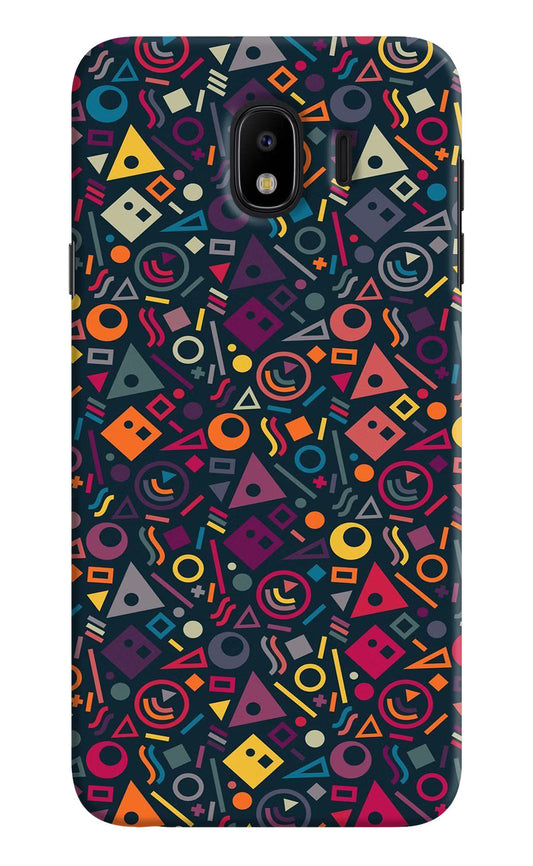 Geometric Abstract Samsung J4 Hard Case Back Cover by Casekaro