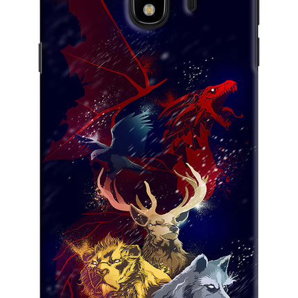 Game Of Thrones Samsung J4 Hard Case Back Cover by Casekaro