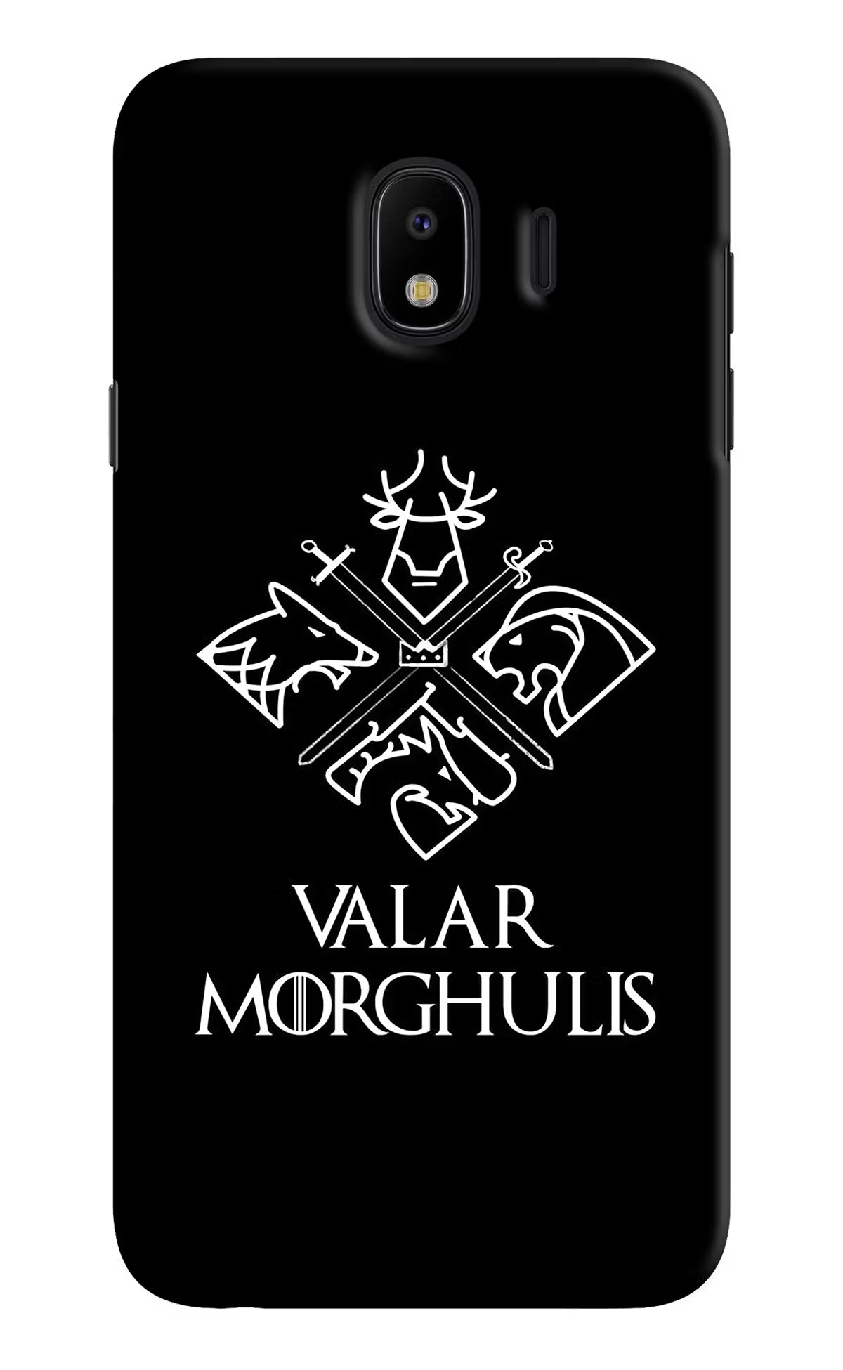 Valar Morghulis | Game Of Thrones Samsung J4 Hard Case Back Cover by Casekaro