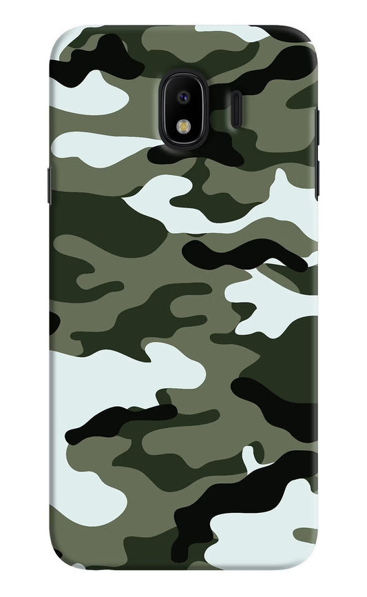 Camouflage Samsung J4 Hard Case Back Cover by Casekaro