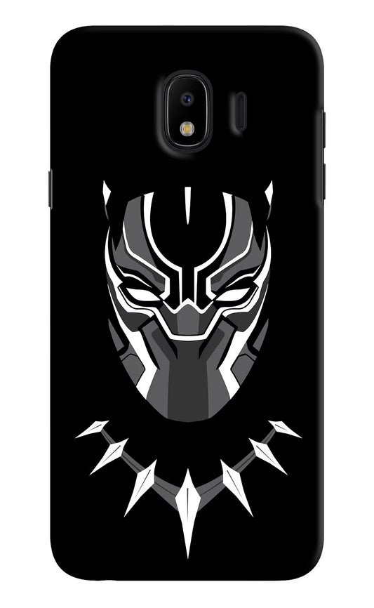 Black Panther Samsung J4 Hard Case Back Cover by Casekaro