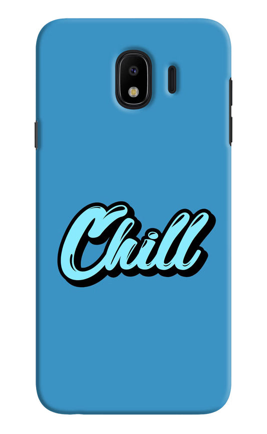 Chill Samsung J4 Hard Case Back Cover by Casekaro