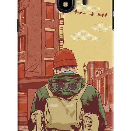 Adventurous Samsung J4 Hard Case Back Cover by Casekaro