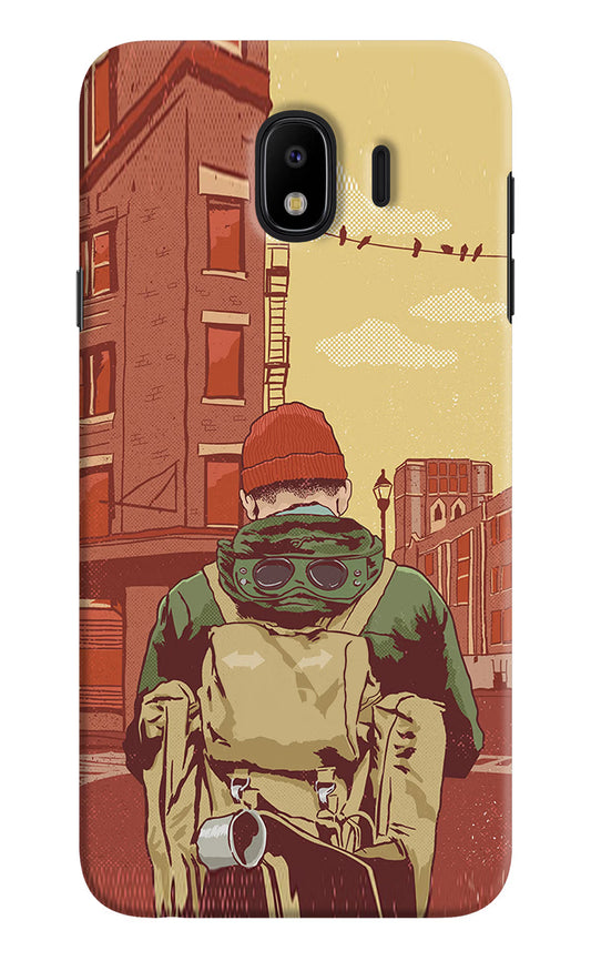 Adventurous Samsung J4 Hard Case Back Cover by Casekaro