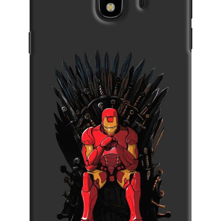Ironman Throne Samsung J4 Hard Case Back Cover by Casekaro