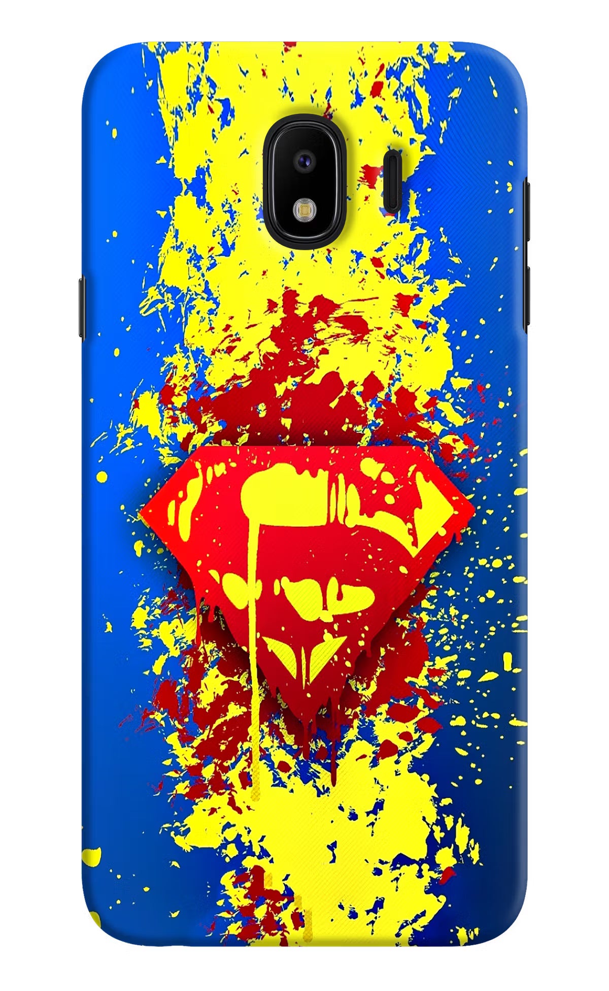 Superman logo Samsung J4 Hard Case Back Cover by Casekaro