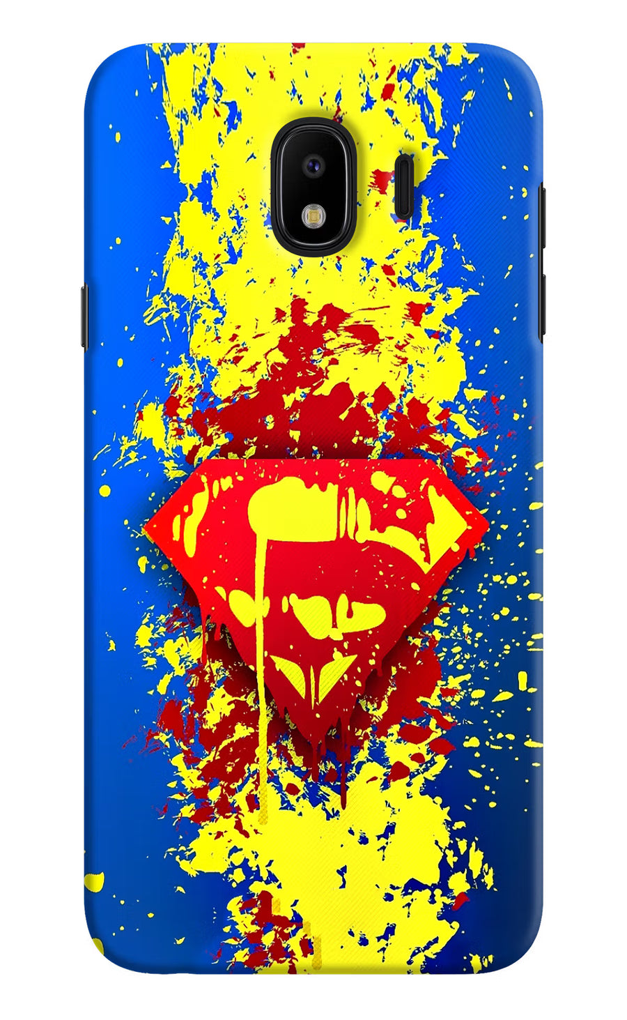 Superman logo Samsung J4 Back Cover, Hard case