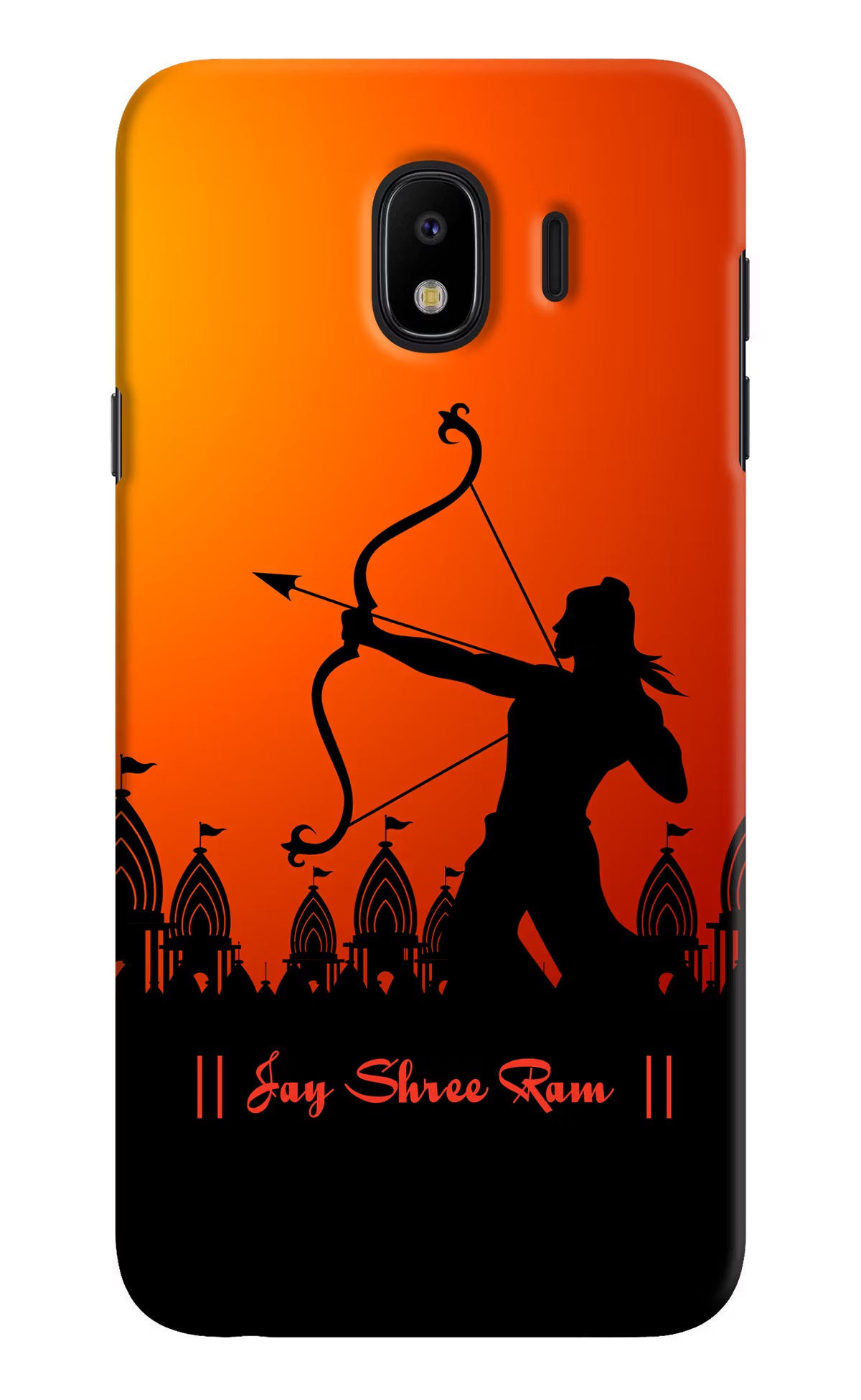 Lord Ram - 4 Samsung J4 Hard Case Back Cover by Casekaro