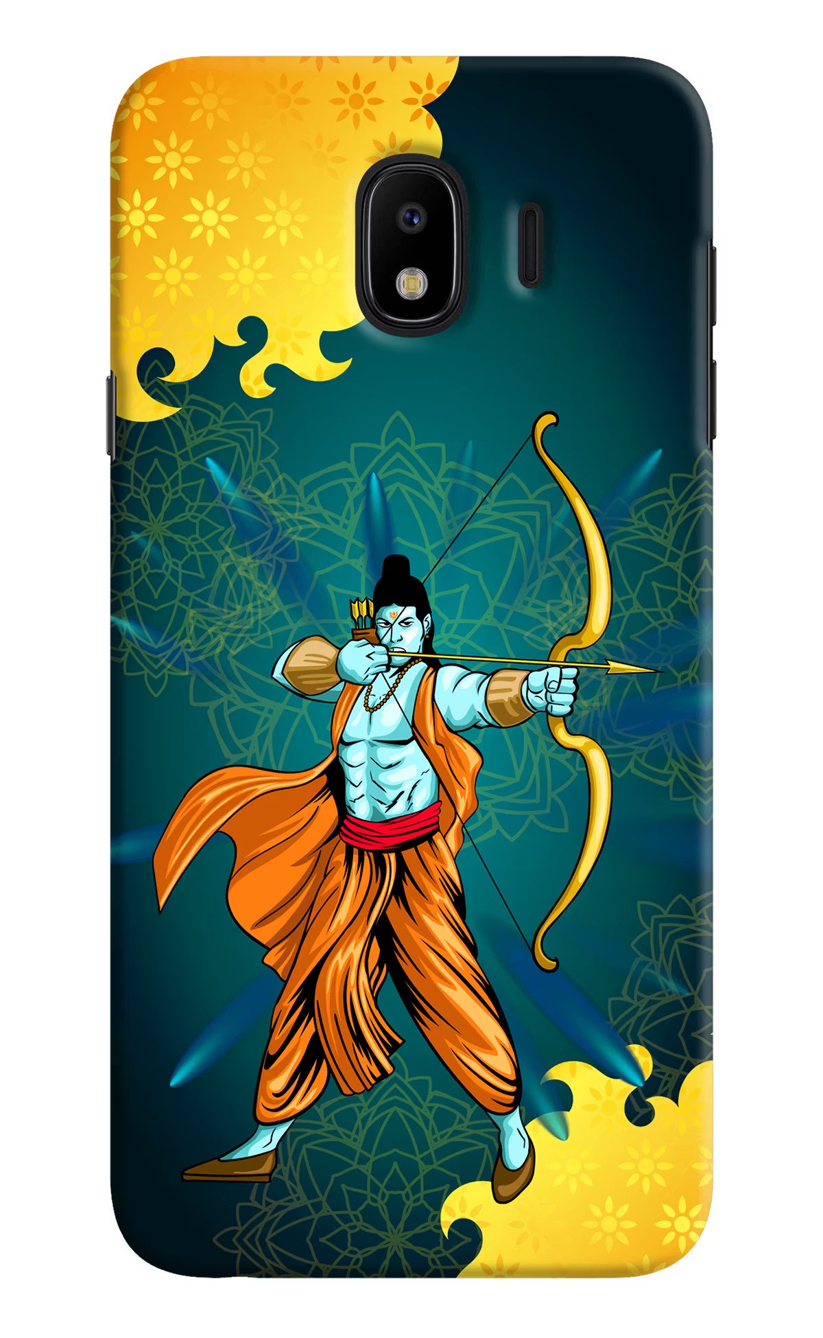 Lord Ram - 6 Samsung J4 Hard Case Back Cover by Casekaro