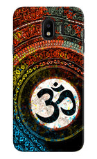 Om Cultural Samsung J4 Hard Case Back Cover by Casekaro
