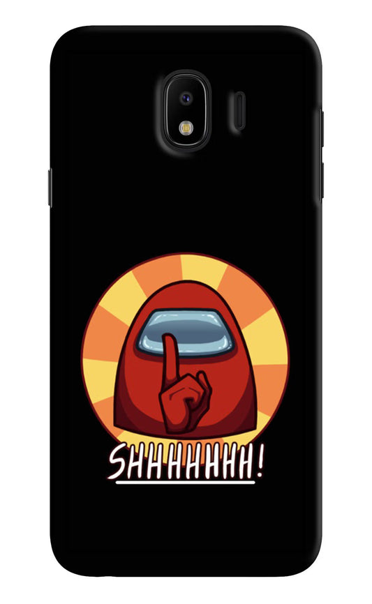 Among Us Shhh! Samsung J4 Hard Case Back Cover by Casekaro