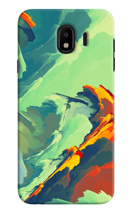 Paint Art Samsung J4 Hard Case Back Cover by Casekaro