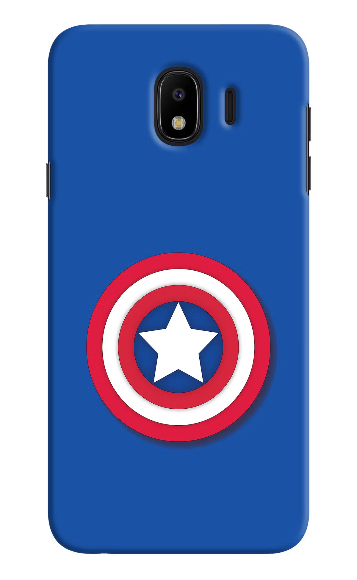 Shield Samsung J4 Hard Case Back Cover by Casekaro