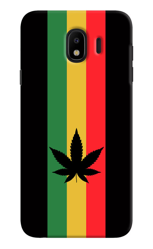 Weed Flag Samsung J4 Hard Case Back Cover by Casekaro
