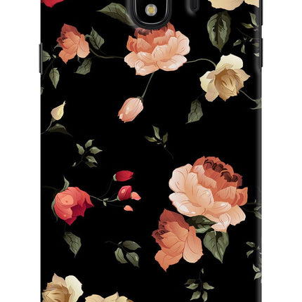 Flowers Samsung J4 Hard Case Back Cover by Casekaro