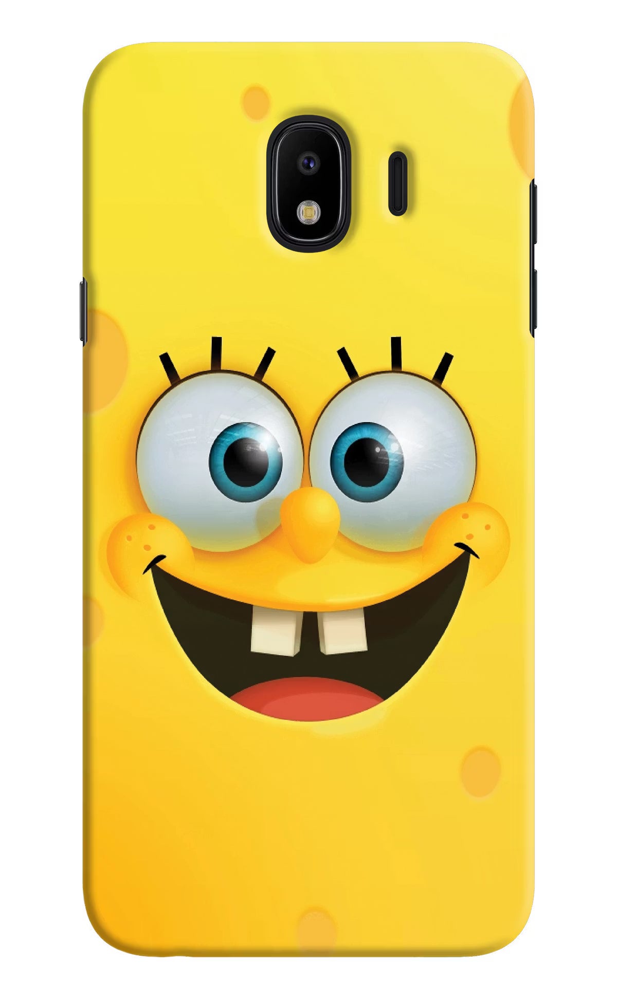 Sponge 1 Samsung J4 Hard Case Back Cover by Casekaro