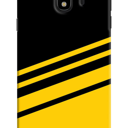 Yellow Shades Samsung J4 Hard Case Back Cover by Casekaro