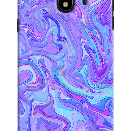 Glitter Samsung J4 Hard Case Back Cover by Casekaro