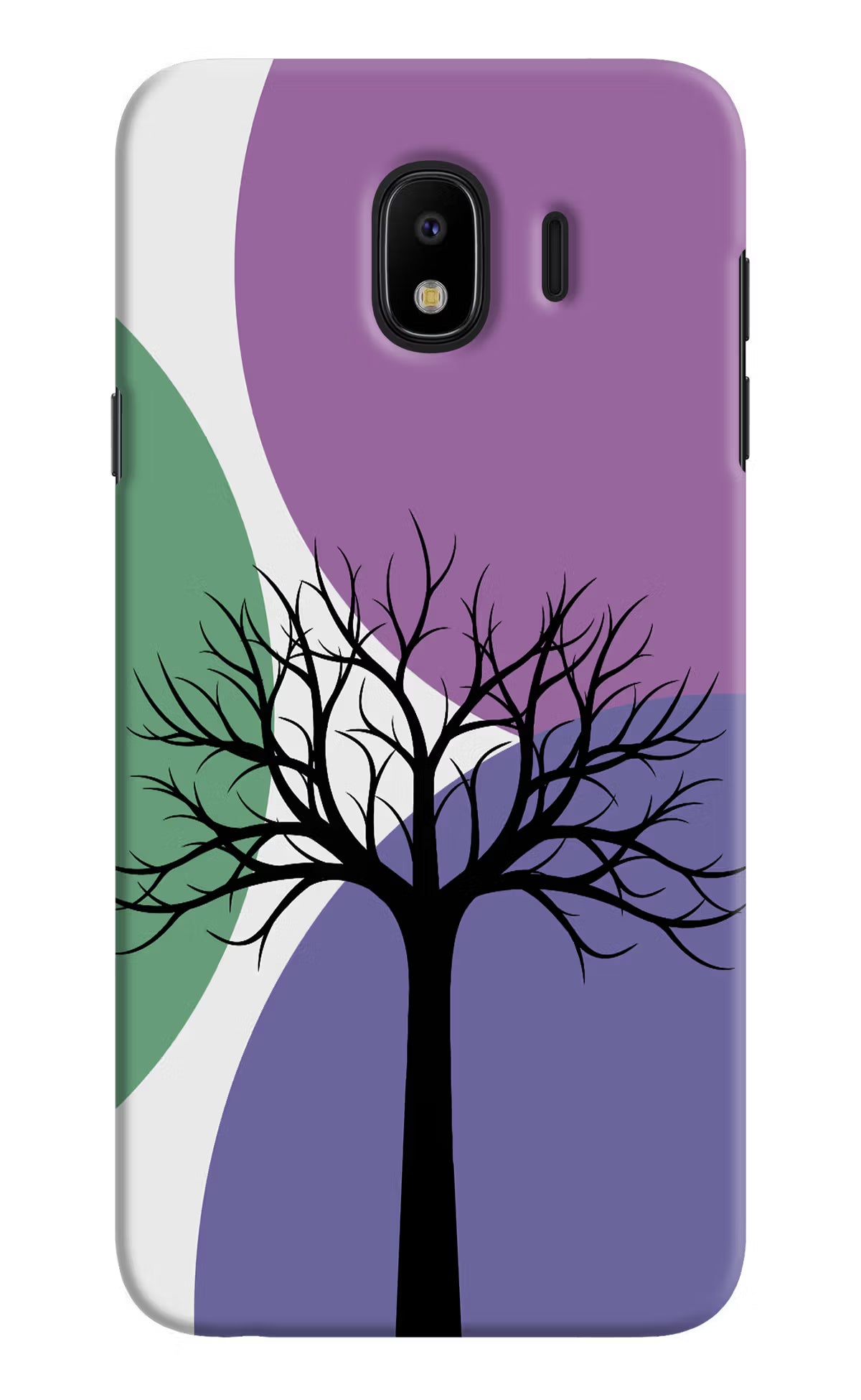 Tree Art Samsung J4 Hard Case Back Cover by Casekaro