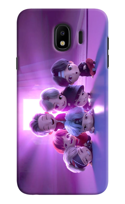 BTS Chibi Samsung J4 Hard Case Back Cover by Casekaro