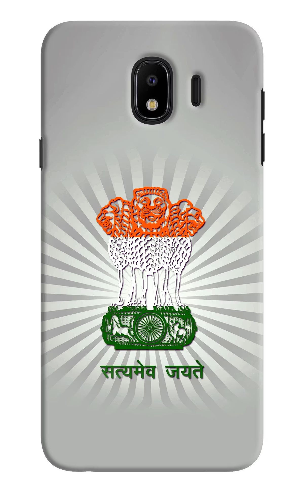 Satyamev Jayate Art Samsung J4 Hard Case Back Cover by Casekaro