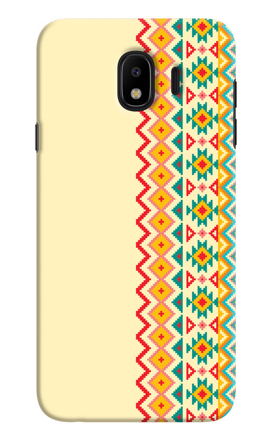 Ethnic Seamless Samsung J4 Hard Case Back Cover by Casekaro