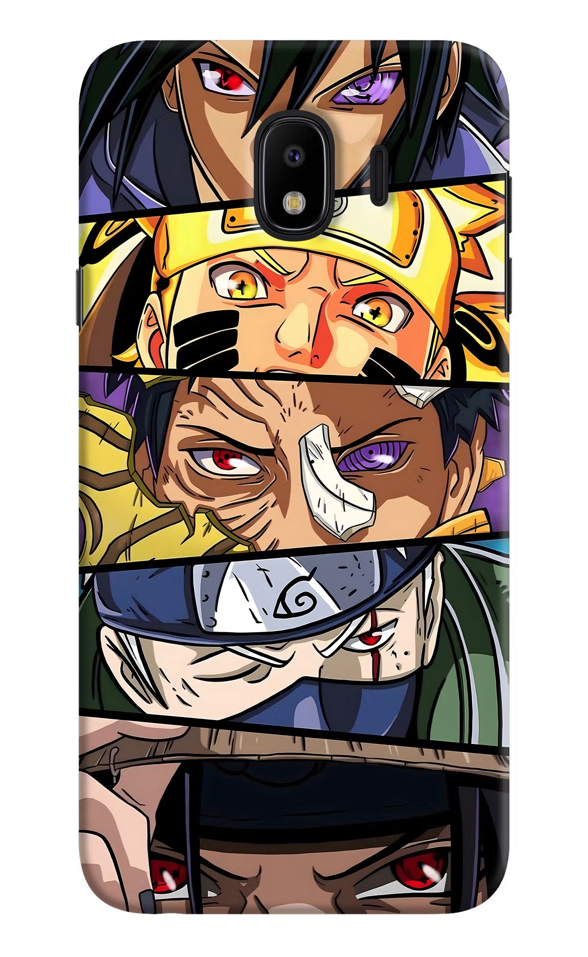 Naruto Character Samsung J4 Hard Case Back Cover by Casekaro