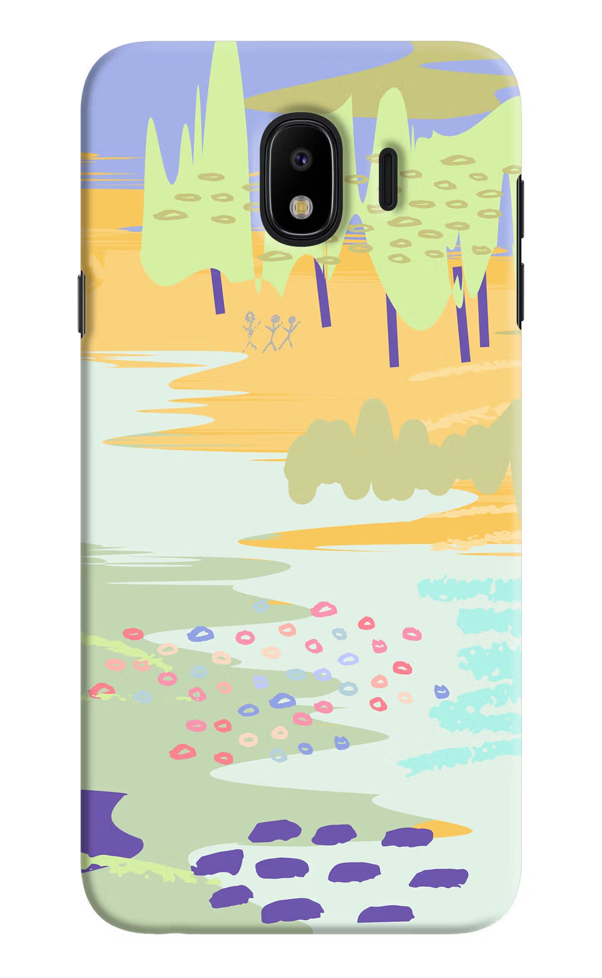 Scenery Samsung J4 Hard Case Back Cover by Casekaro