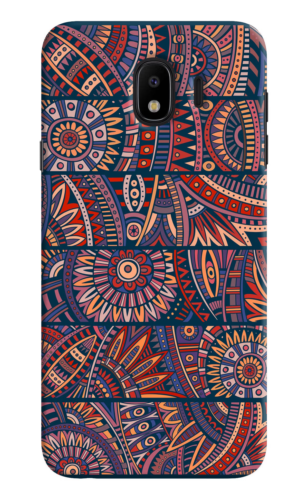 African Culture Design Samsung J4 Hard Case Back Cover by Casekaro