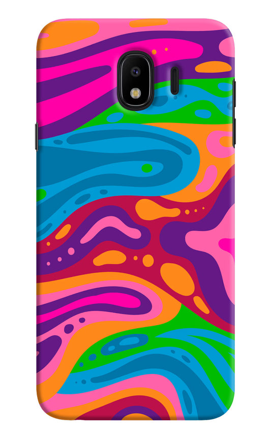 Trippy Pattern Samsung J4 Hard Case Back Cover by Casekaro