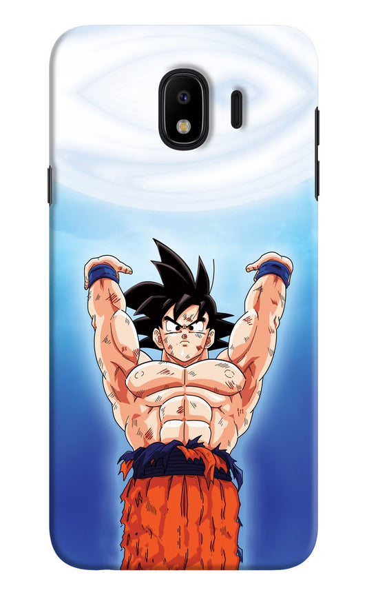 Goku Power Samsung J4 Hard Case Back Cover by Casekaro