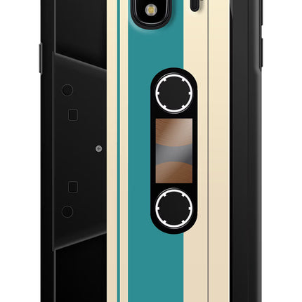 Cassette Samsung J4 Hard Case Back Cover by Casekaro