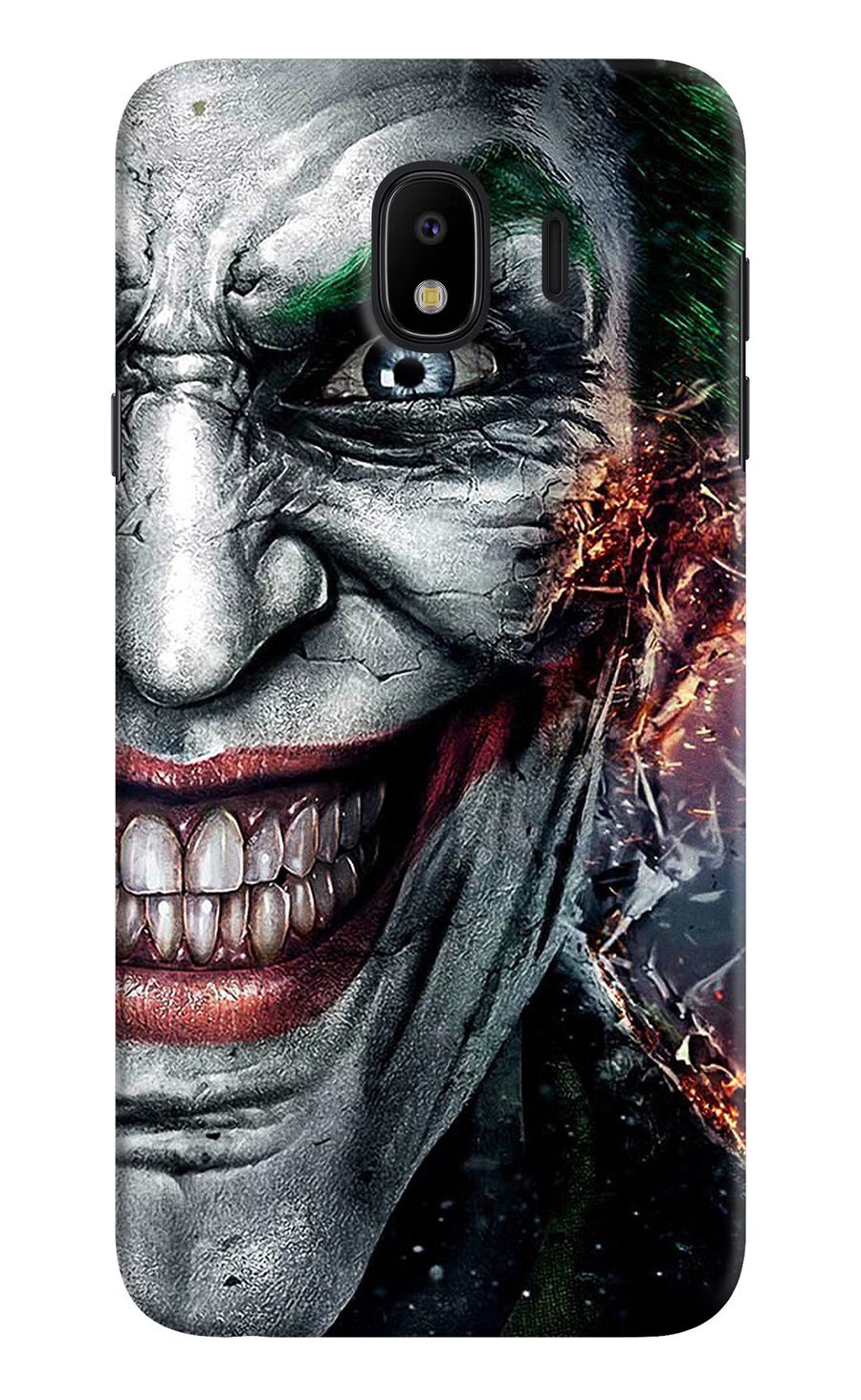 Joker Cam Samsung J4 Back Cover, Hard case