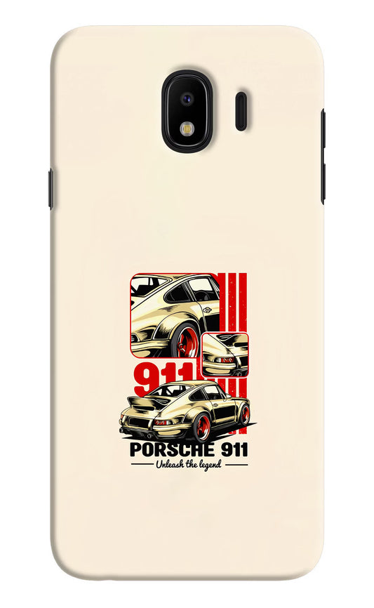 Classic Porsche 911 Samsung J4 Hard Case Back Cover by Casekaro