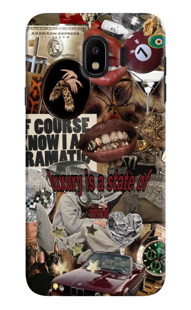 Luxury Samsung J4 Hard Case Back Cover by Casekaro