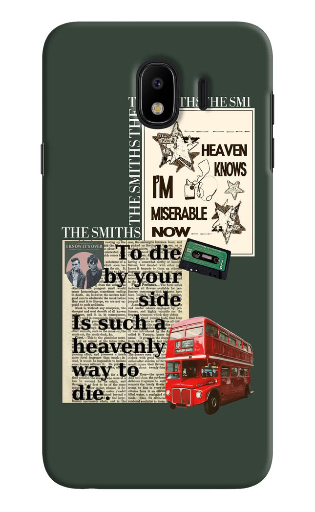 The Smiths Samsung J4 Hard Case Back Cover by Casekaro