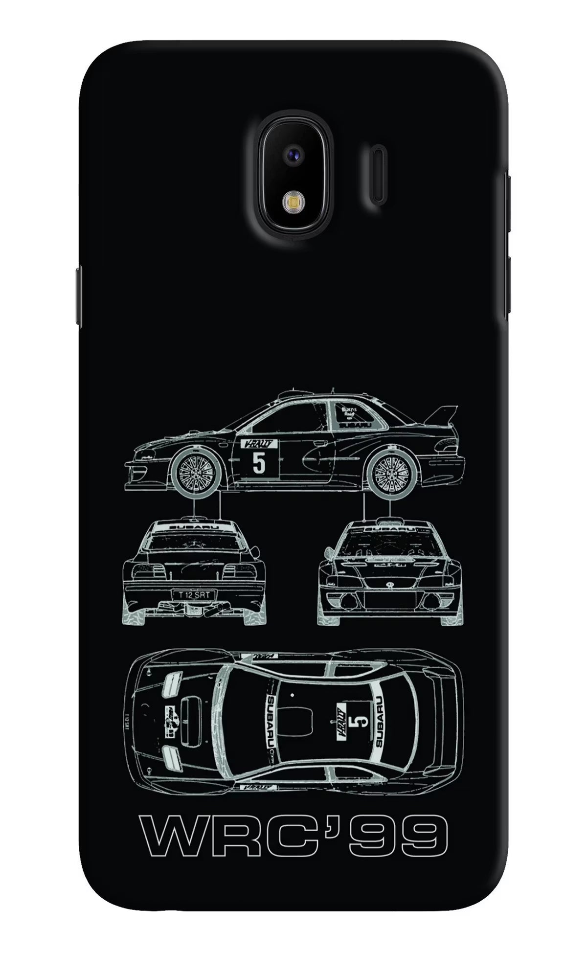 WRC'99 Samsung J4 Hard Case Back Cover by Casekaro