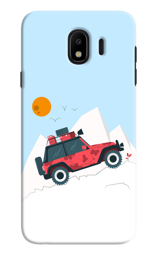 Mountain Trail Beast Samsung J4 Hard Case Back Cover by Casekaro
