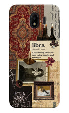 Libra Zodiac Samsung J4 Hard Case Back Cover by Casekaro