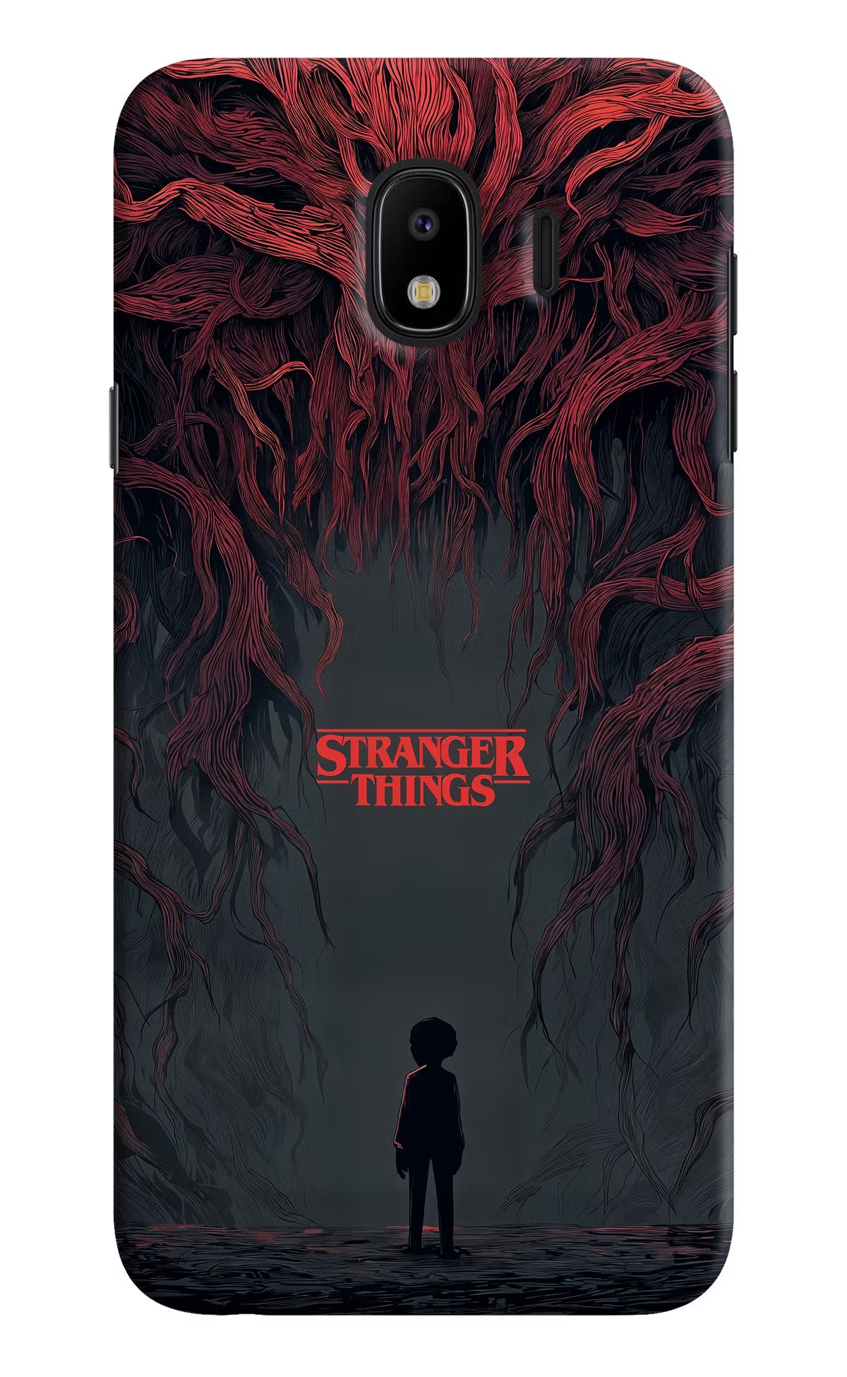 Ordinary Things Dark Side Samsung J4 Hard Case Back Cover by Casekaro