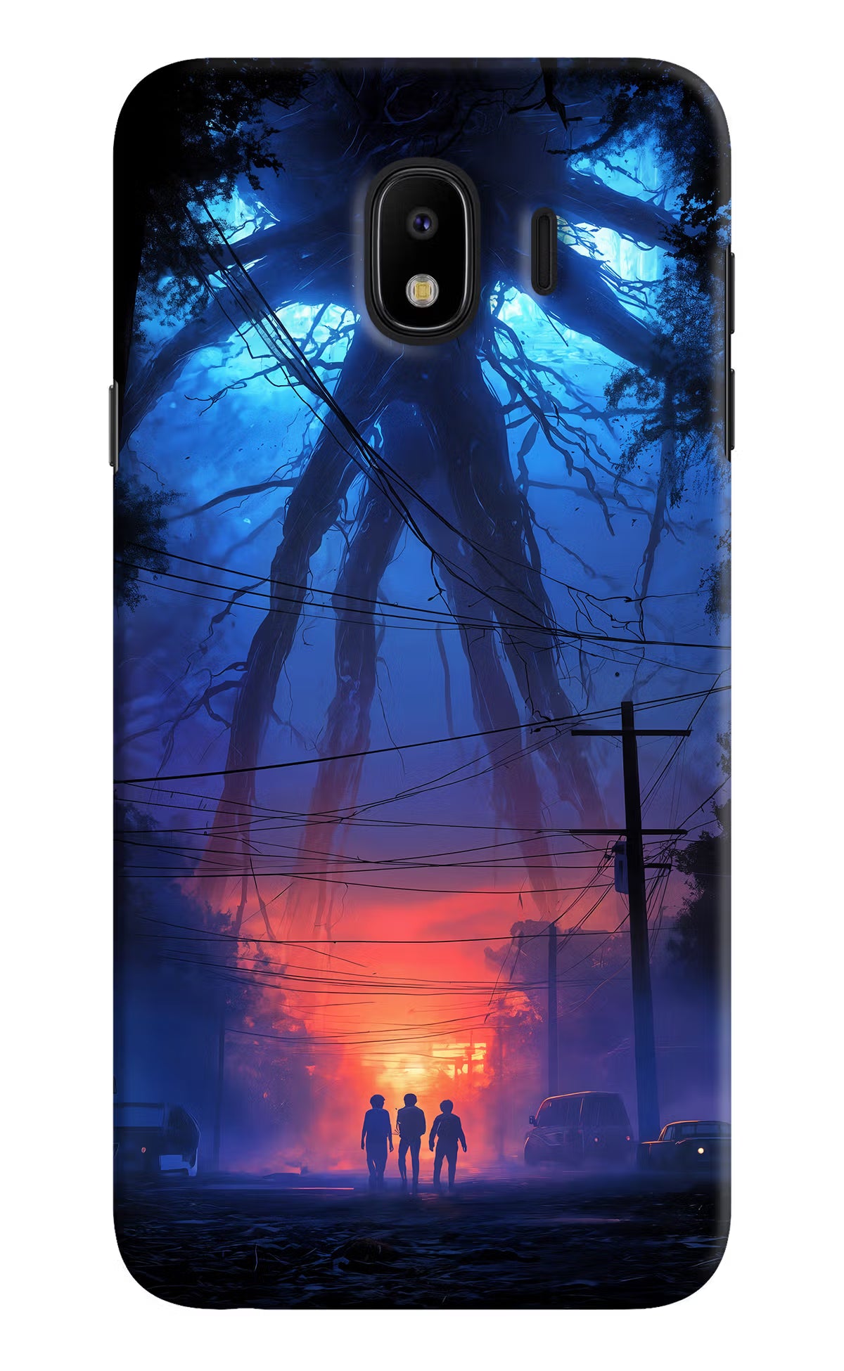Ordinary Things Shadow Samsung J4 Hard Case Back Cover by Casekaro