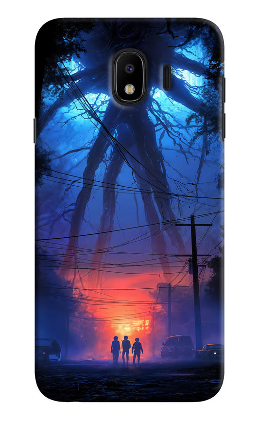 Ordinary Things Shadow Samsung J4 Hard Case Back Cover by Casekaro