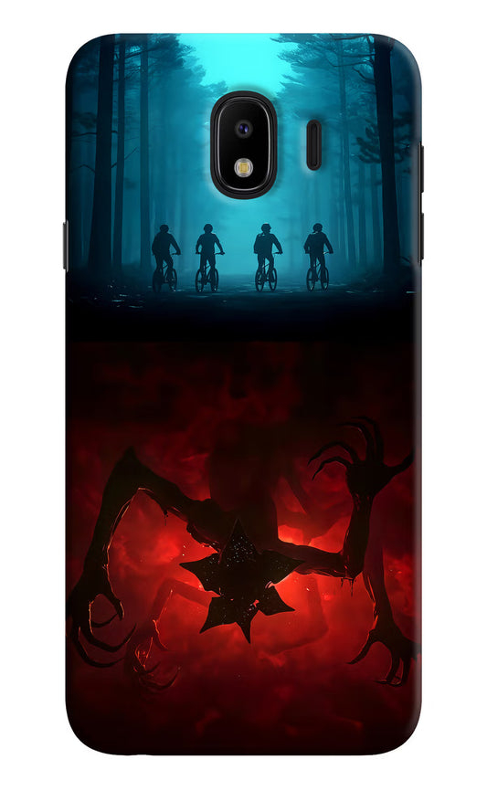 Ordinary Things Downside Up Samsung J4 Hard Case Back Cover by Casekaro