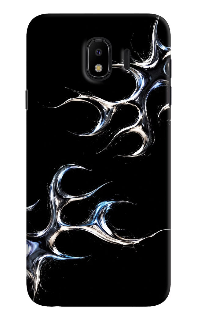 Chrome Tribal Samsung J4 Hard Case Back Cover by Casekaro