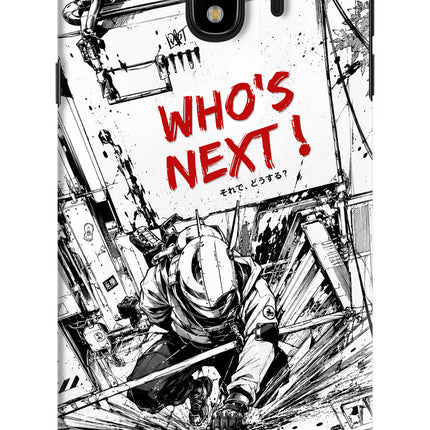 Who's Next Samsung J4 Hard Case Back Cover by Casekaro