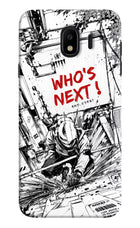 Who's Next Samsung J4 Hard Case Back Cover by Casekaro
