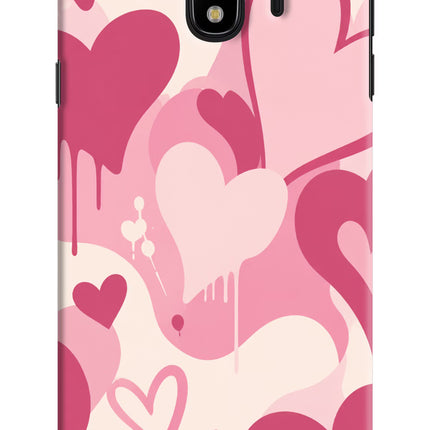 Hearty case Samsung J4 Hard Case Back Cover by Casekaro